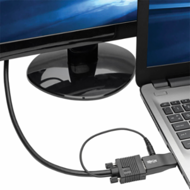HDMI to VGA Converter Adapter with Audio, 1080p Resolution, Compact Design