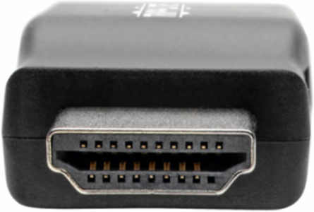 HDMI to VGA Converter Adapter with Audio, 1080p Resolution, Compact Design