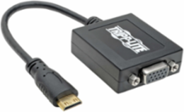 Mini HDMI to VGA Adapter - 6 Inch, 1080p Resolution, Plug-and-Play