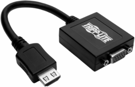 HDMI to VGA Audio Converter Cable Adapter, 6 Inch, Supports 1920x1200 Resolution