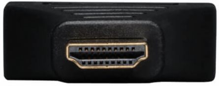 DVI-D Female to HDMI Male Adapter, Compact Size, Gold Plated Connectors