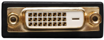 DVI-D Female to HDMI Male Adapter, Compact Size, Gold Plated Connectors