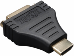 DVI-D Female to HDMI Male Adapter, Compact Size, Gold Plated Connectors