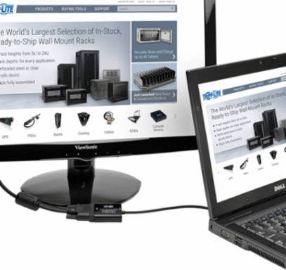 DisplayPort to DVI Active Adapter, 6 Inch, Supports 1080p Resolution