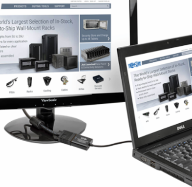 DisplayPort to VGA Active Adapter, 6 Inch, HD15 Female, 1920x1200 Resolution