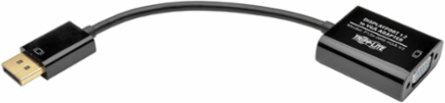 DisplayPort to VGA Active Adapter, 6 Inch, HD15 Female, 1920x1200 Resolution