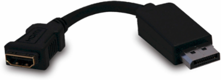 DisplayPort to HDMI Adapter, 6 Inch, 1920x1200, Supports 7.1 Audio
