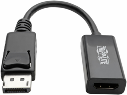 DisplayPort to HDMI Active Adapter, 6 Inch, 4K 60Hz, Latching Connector