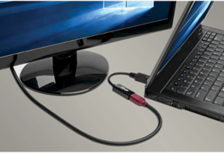 DisplayPort to HDMI Active Adapter, 6 Inch, 4K 60Hz, Latching Connector