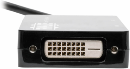DisplayPort to VGA/DVI/HDMI Converter Adapter, 6 Inch, 4K at 30 Hz
