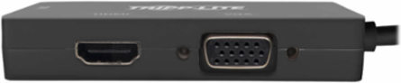 DisplayPort to HDMI/DVI/VGA Converter Adapter, 4K 60 Hz, 6 Inch Cable