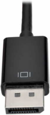 DisplayPort to VGA/HDMI All-in-One Converter Adapter, 6 Inch, 4K 30 Hz