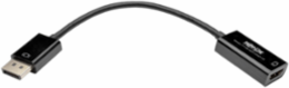 DisplayPort to HDMI Active Converter, 4K UHD, 6 Inch, HDCP 1.3