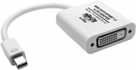 Mini DisplayPort to DVI Active Adapter 6 Inch, DVI 1.0 Compliant