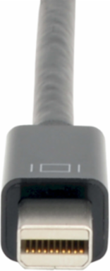 Mini DisplayPort to HDMI Active Adapter 4K 60 Hz, 6 Inch, Black