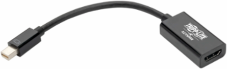 Mini DisplayPort to HDMI Active Adapter 4K 60 Hz, 6 Inch, Black