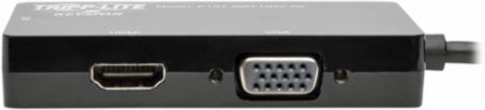 Mini DisplayPort to VGA/DVI/HDMI Converter Adapter, 4K @ 30Hz, 6 Inch