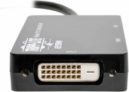 Mini DisplayPort to VGA/DVI/HDMI Converter Adapter, 4K @ 30Hz, 6 Inch