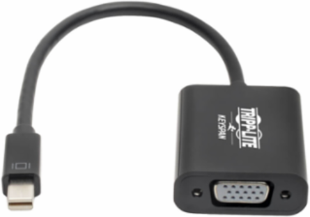 Mini DisplayPort to Active VGA Adapter, 6 Inch, 1080p Video Output