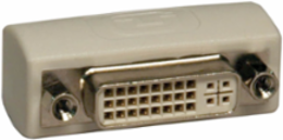 DVI Coupler Gender Changer F/F, DVI-I (FEMALE) to DVI-I (FEMALE) Adapter