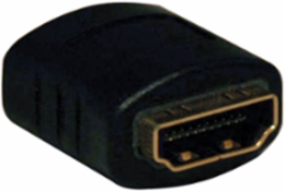 HDMI Coupler Gender Changer F/F, Black, Lifetime Warranty