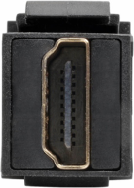 High-Speed HDMI Coupler Cable 1 ft. with Angled Connector and Shielding