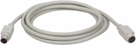 PS/2 Keyboard Mouse Extension Cable 6 ft, Mini-DIN6 M/F, Lifetime Warranty