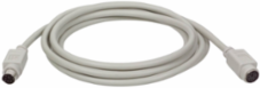 PS/2 Keyboard Mouse Extension Cable 6 ft, Mini-DIN6 M/F, Lifetime Warranty