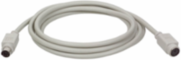 PS/2 Keyboard/Mouse Extension Cable 10 Ft., Mini DIN6 M/F, Beige