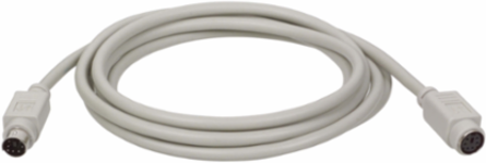 PS/2 Keyboard/Mouse Extension Cable 25 ft. MiniDIN6 M/F, Beige
