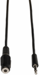 6 ft 3.5mm Mini Stereo Audio Extension Cable (M/F), Fully Shielded