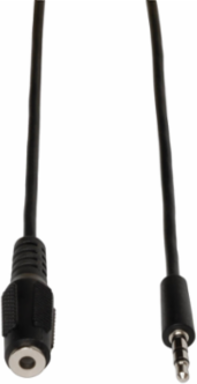 3.5mm Mini Stereo Audio Extension Cable, 25 ft, Male to Female, Fully Shielded