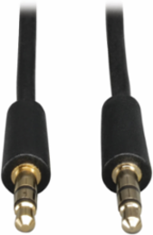 3.5mm Mini Stereo Audio Cable, 15 ft, Gold Plated Connectors