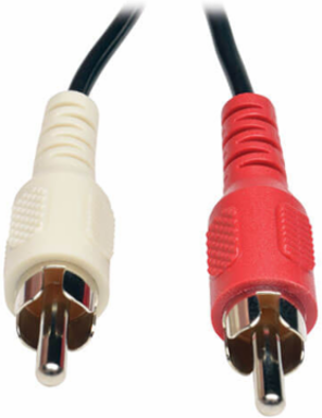 3.5mm Female to Dual RCA Male Audio Y Splitter Cable, 6 Inch