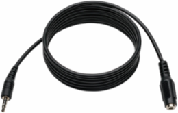 3.5mm 4-Position TRRS Headset Extension Cable 6 ft, Black