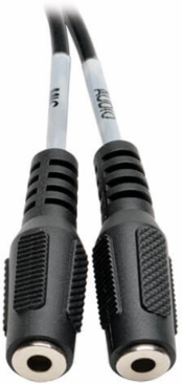 6 Inch Audio Splitter Adapter, 3.5mm 3-Position Female to 4-Position Male