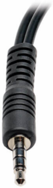 6 Inch Audio Splitter Adapter, 3.5mm 3-Position Female to 4-Position Male