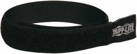 Hook-and-Loop Cable Ties, 10 Inch L x 5/8 Inch W, 10-Pack