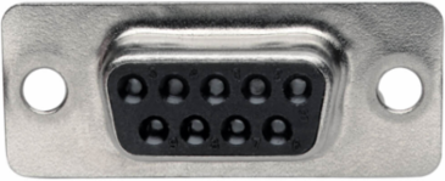 DB9 to RJ45 Modular Serial Adapter (F/F) - RS-232/RS-422/RS-485, Black