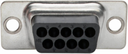 DB9 to RJ45 Modular Serial Adapter, RS-232/RS-422/RS-485, Male to Female