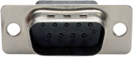 DB9 to RJ45 Modular Serial Adapter, RS-232/RS-422/RS-485, Male to Female