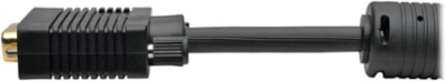 3 Ft. VGA Coax High-Resolution Cable, HD15 M/F, Supports 2048 x 1536