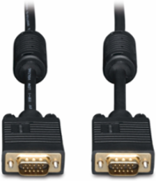 VGA High-Resolution RGB Coaxial Cable 6 ft, HD15 Male, 2048 x 1536 Resolution