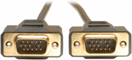 VGA Monitor Cable 6 ft. HD15 Male to Male, 640x480 Resolution