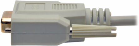 6 ft DB9 Serial Extension Cable, RS-232, Male/Female, Lifetime Warranty