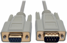 6 ft DB9 Serial Extension Cable, RS-232, Male/Female, Lifetime Warranty