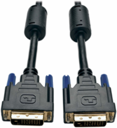 DVI-D Dual Link Monitor Cable 6 Ft, Gold Plated, 2560 x 1600 Resolutions