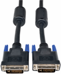 15 ft DVI-I Dual Link Monitor Cable with Gold Plated Contacts, Supports 2560x1600