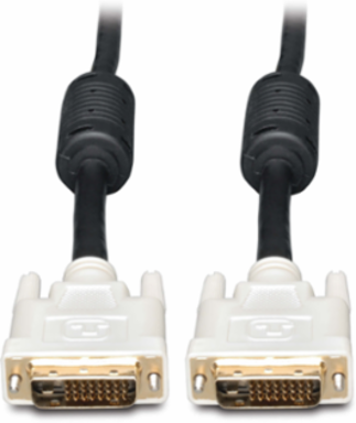 100 ft. DVI Dual Link Cable, DVI-D M/M, Up to 2560x1600 Resolution