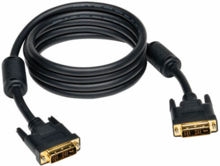 DVI-I Single Link Cable, 6 ft, Supports 1920x1200 Resolutions, Lifetime Warranty